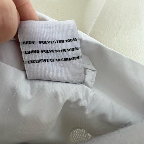 Nike Inter Milan Track Jacket XL Mens Soccer White Blue Full Zip Windbreaker New - Picture 9 of 11